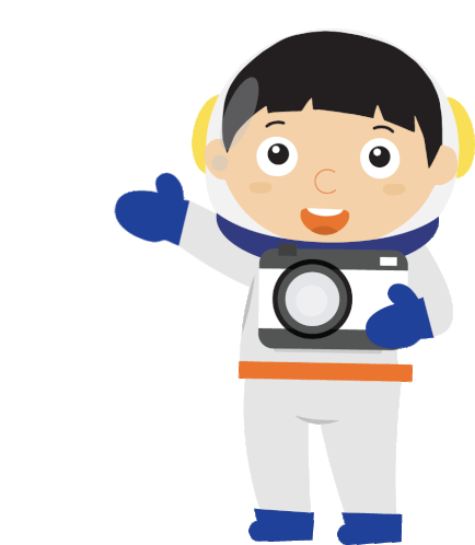 Astronaut Boy Sticker - Astronaut Boy Camera - Discover & Share GIFs