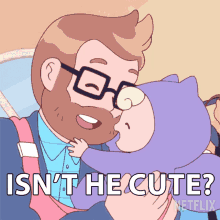 Isnt He Cute Pretty Patrick GIF - Isnt He Cute Pretty Patrick Bee And Puppycat GIFs