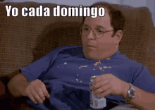 Seinfeld Sofá Vago Yo Cada Domingo GIF - Seinfeld Chill Couch GIFs