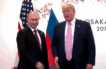 Vladimir Putin Donald Trump GIF - Vladimir Putin Donald Trump Osaka GIFs