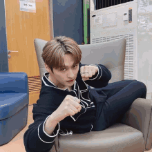 Skz Lee Know Lee Know Fight GIF - Skz Lee Know Lee Know Fight GIFs