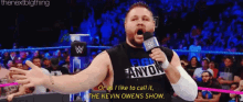 kevin owens the kevin owens show wwe smack down live wrestling