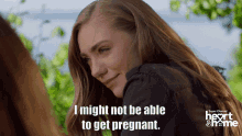 chessies chesapeake shores endometriosis schearthome not pregnant