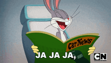 Ja Ja Ja Qué Montón De Tonterías Bugs Bunny GIF - Ja Ja Ja Qué Montón De Tonterías Bugs Bunny Looney Tunes GIFs