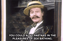 You Could Also Partake In The Pleasures Of Sea Bathing GIF - You Could Also Partake In The Pleasures Of Sea Bathing GIFs