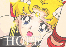 Sailor Moon Hope GIF - Sailor Moon Hope Stare GIFs