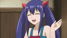 Wendy Marvell Fairy Tail GIF - Wendy Marvell Fairy Tail Blush GIFs
