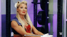 Lacey Evans Smiling GIF - Lacey Evans Smiling Wwe GIFs