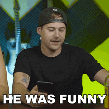 He Was Funny Jared Dines GIF - He Was Funny Jared Dines The Dickeydines Show GIFs