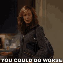 You Could Do Worse Bonnie GIF - You Could Do Worse Bonnie Allison Janney GIFs