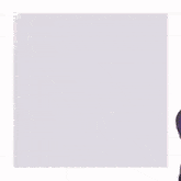 a cartoon character is wearing a purple jacket and a pink shirt and pointing at the camera .