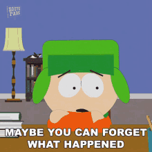 Maybe You Can Forget What Happened Kyle Broflovski GIF - Maybe You Can Forget What Happened Kyle Broflovski South Park GIFs