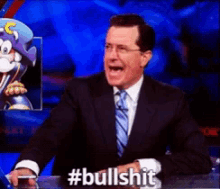 Stephen Colbert Bullshit GIF - Stephen Colbert Bullshit Bs GIFs