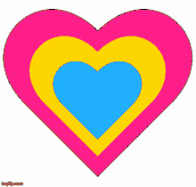 Pansexual Heart GIF - Pansexual Heart Love GIFs
