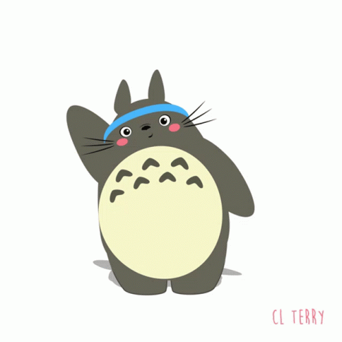 Anime Totoro GIF - Anime Totoro My Neighbor Totoro - Discover & Share GIFs
