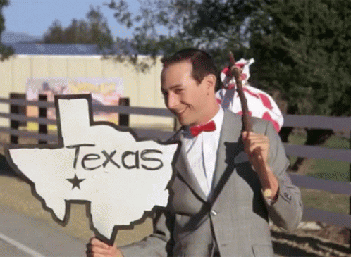 Pee Wee Texas GIFs  Tenor