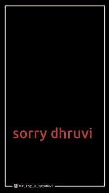 Kishan Dhruvi GIF - Kishan Dhruvi Sorry GIFs