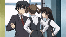 Anime Angry Girls GIF - Anime Angry Girls School Days GIFs