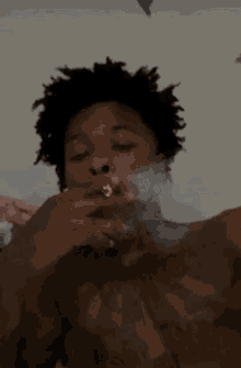Smoke Chilling GIF - Smoke Chilling Puff GIFs