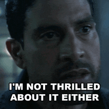 I'M Not Thrilled About It Either Luke Alvez GIF - I'M Not Thrilled About It Either Luke Alvez Criminal Minds GIFs