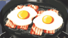 Eggs Cooking GIF - Eggs Cooking Bacon GIFs