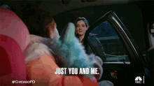 Just You And Me Kim Burgess GIF - Just You And Me Kim Burgess Chicago Pd GIFs