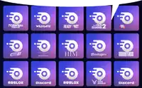 a bunch of logos on a purple background with one that says marathon