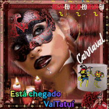 Carnaval Valtatui Mask GIF