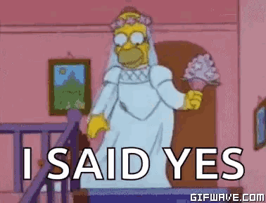 The Simpsons Homer Simpson GIF The Simpsons Homer Simpson Wedding Discover Share GIFs