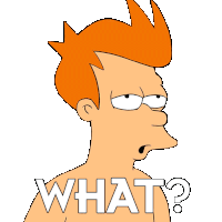 What Fry Sticker - What Fry Billy West Stickers