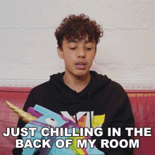 Just Chilling In The Back Of My Room Wolfiez GIF - Just Chilling In The Back Of My Room Wolfiez Jaden Ashman GIFs