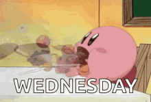 Eat Kirby GIF - Eat Kirby Wednesday GIFs