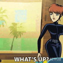Whats Up Cece Ryder GIF - Whats Up Cece Ryder Kaitlin Olson GIFs