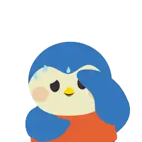 an illustration of a bird with the words to hot on it