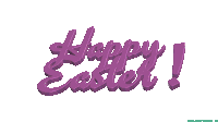 Happy Easter Holy Easter Sticker - Happy Easter Holy Easter Greeting Cards Stickers