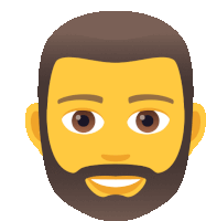 Man Beard People Sticker - Man Beard People Joypixels Stickers