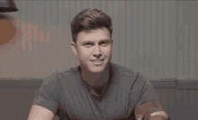 Wink Colin Jost GIF - Wink Colin Jost Exactly GIFs