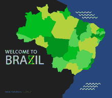 welcome to br brazil brasil sul south