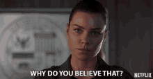 Why Do You Believe That Lauren German GIF - Why Do You Believe That Lauren German Chloe Decker GIFs