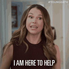 i am here to help i am here to assist you liza miller sutton foster younger