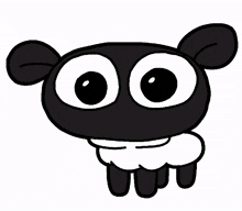 a drawing of a cartoon character with a rainbow of colors coming out of it 's mouth