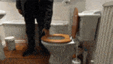 Toilet Come Dine With Me GIF