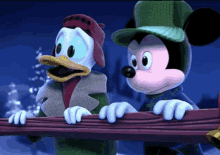 Mickey Mouse Donald Duck GIF - Mickey Mouse Donald Duck Say What GIFs