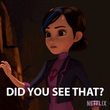 Did You See That Claire Nunez GIF - Did You See That Claire Nunez Trollhunters Tales Of Arcadia GIFs