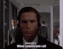 Sanjiev When San Jeev Join Call GIF - Sanjiev When San Jeev Join Call Backward GIFs