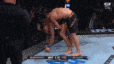 a ufc lightweight championship match between makhachev and poirier