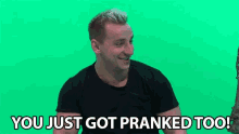 You Just Got Pranked Too Finger Point GIF - You Just Got Pranked Too Finger Point You Too GIFs