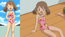 Swimsuit Anime GIF - Swimsuit Anime Pose GIFs