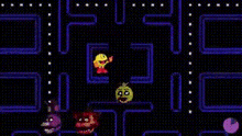 Fnaf Pacman GIF - Fnaf Pacman Bonnie GIFs