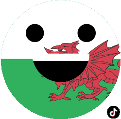 Wales Tiktok Sticker - Wales Tiktok Excited Stickers